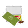 Tony's Chocolonely 180 gram in wit doosje met kaartje - Classic - Melk Romige Hazelnoot Crunch