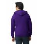 Gildan Sweater Hooded Full Zip HeavyBlend for him 669 purple 3XL