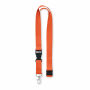 LANNYCOT - Lanyard katoen 20mm - Oranje