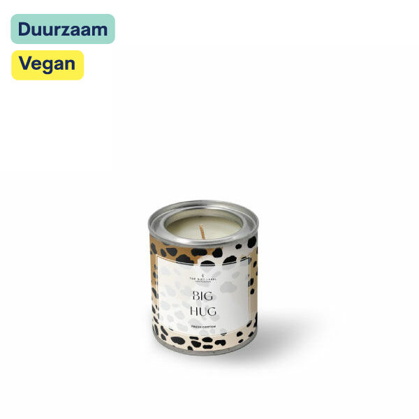 Kleine kaars 90gr I Big hug (Fresh Cotton)