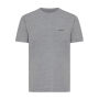 IQONIQ Sierra lichtgewicht gerecycled katoen t-shirt, light heather anthracite (XXS)