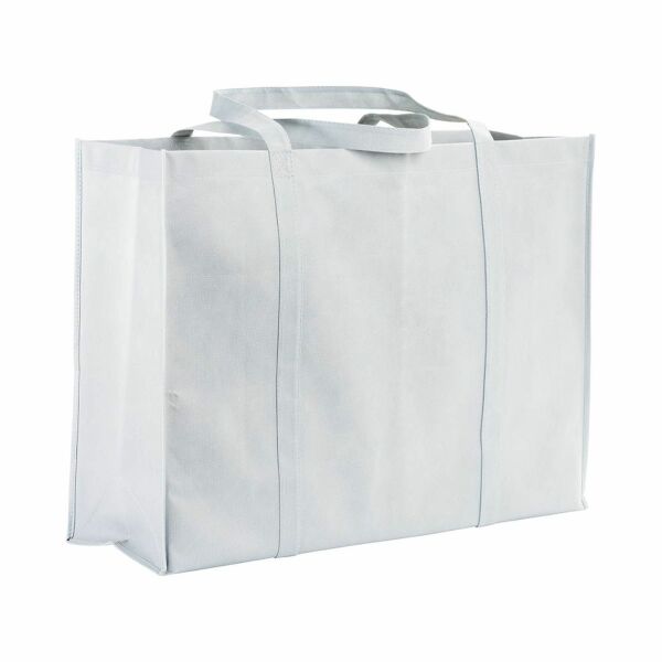 Non-woven big shopper Dolomiti | 100 g/m² | 60×45×20 cm | Met bodem