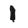 LADIES LONG SLEEVE TEE-SHIRT, BLACK, XXL, NEUTRAL