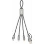 BrandCharger Trident 2 oplaadkabel gun metal