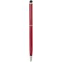Ore aluminium balpen met stylus (blauwe inkt) - Rood