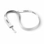 Biologisch katoenen lanyard met zeefdruk