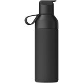 Ocean Bottle GO 500 ml vacuüm geïsoleerde waterfles - Obsidian Black