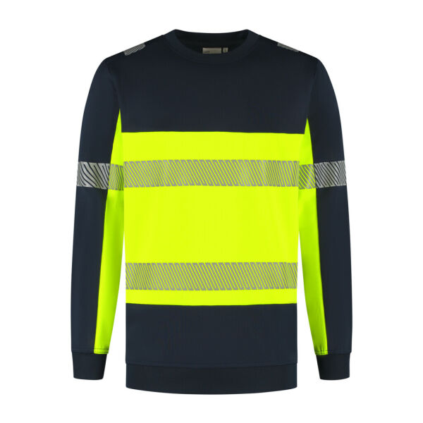 Santino Sweater Hudson Real Navy / Fluor Yellow 3XL Santino Sweater Hudson Real Navy / Fluor Yellow 3XL