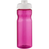 H2O Active® Base 650 ml sportfles met flipcapdeksel - Magenta/Wit
