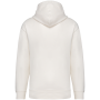 Ecologische uniseks sweater met capuchon en verlaagde schouders French Terry Ivory XL
