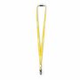 Polyester tubulaire keycord met metalen klem