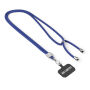 Crossbody, trendy duotone lanyard telefoonhouder van polyester
