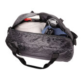 AWARE™ RPET Reflecterende weekendtas, zwart