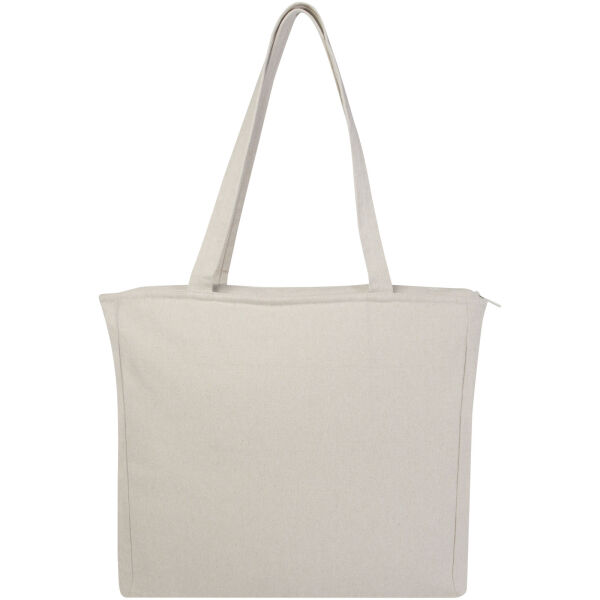 Weekender 500 g/m² Aware™ recycled tote bag - Oatmeal