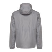 Iqoniq Logan gerecycled polyester lichtgewicht jas, zilvergrijs (XS)