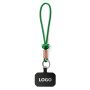 Enkel koord sleutelhanger en telefoonhouder met eigen designlabel