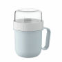 CUP ON GO - Meeneembeker in PP 450ml - Babyblauw