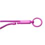 Tubyard lanyard met gerecycleerde plastic buis - Roze