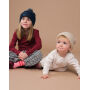 Kids Snowstar Patch Beanie - Black/Classic Red - 3-8 YRS