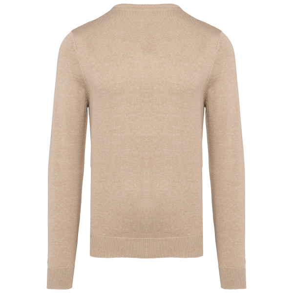 Pull col V homme Beige heather 3XL Pull col V homme Beige heather 3XL