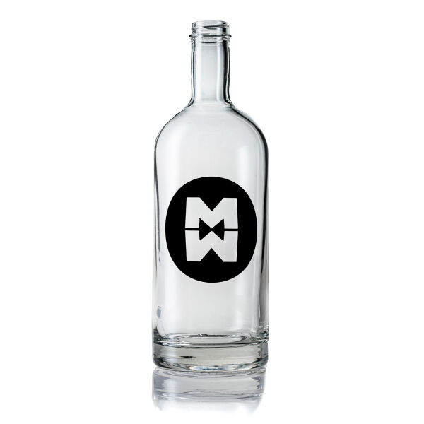 Oslo glazen fles 1 liter