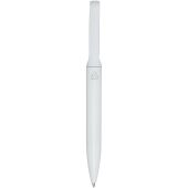Blanca balpen van gerecycled aluminium (zwarte inkt) - Wit
