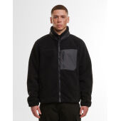 Bonded Sherpa Jacket - White Sand - 2XS