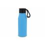 Thermofles met touw 600ml - Lichtblauw