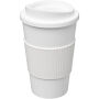 Americano® 350 ml geïsoleerde beker met grip - Wit Americano® 350 ml geïsoleerde beker met grip - Wit