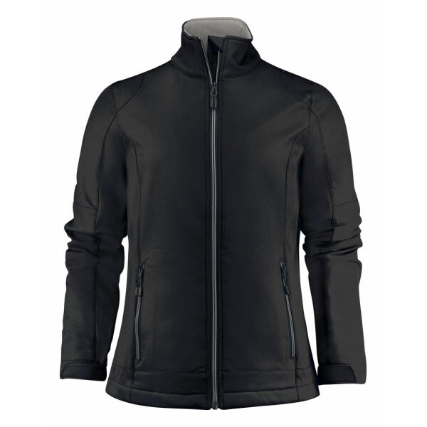 Printer Trial Lady Softshell Jacket black XS Printer Trial Lady Softshell Jacket black XS