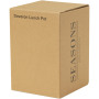Doveron 500 ml geïsoleerde lunchbox van gerecycled roestvrijstaal - Ijs blauw