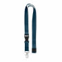 LANNYCOT - Lanyard katoen 20mm - Blauw