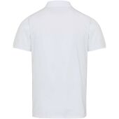 Beryl 220 g/m² unisex OCS gecertificeerde organische gerecyclede polo met korte mouwen - Wit - XS