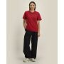 Reeser - Heavy gerecycled katoen blend T-overhemd met een modern look - Passionate Red (3XL)