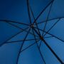 Manueel te openen, stormvaste paraplu TORNADO blauw