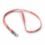 Polyester tubulaire keycord met metalen klem