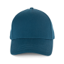 Biologisch katoenen pet met 5 panelen - K-up Gold Label Ink Blue One Size