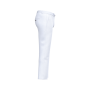 Ecologische chinobroek heren White 36 FR
