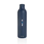 Avira Avior RCS gerecycled roestvrijstalen fles 1L, donkerblauw