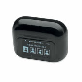 SILENCIO - ABS TWS oordopjes - Zwart SILENCIO - ABS TWS oordopjes - Zwart