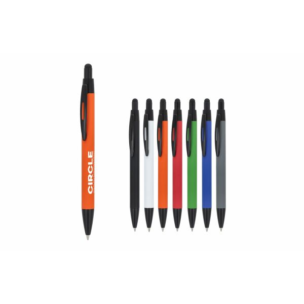 Balpen Alaska soufttouch met stylus R-AL - Wit Balpen Alaska soufttouch met stylus R-AL - Wit