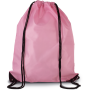 Rugzak met draagkoordjes Dark Pink One Size