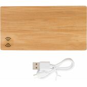 Bamboe powerbank - bruin