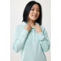IQONIQ Rila lichtgewicht gerecycled katoen hoodie, crushed mint (XXXL)