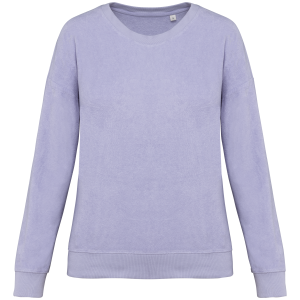 Sweat-shirt écoresponsable en éponge femme Parma L Sweat-shirt écoresponsable en éponge femme Parma L