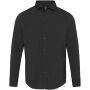 Carnelian poplin herenoverhemd - Zwart - XS Carnelian poplin herenoverhemd - Zwart - XS