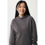 IQONIQ Yoho gerecycled katoen relaxed hoodie, antraciet (XS)