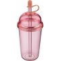 rPet Drinkbeker met rietje Glow 500 ml roze rPet Drinkbeker met rietje Glow 500 ml roze
