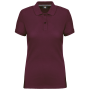 Damespolo korte mouwen Wine XL Damespolo korte mouwen Wine XL
