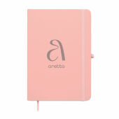 ARCOLOOP - A5 gerecycled PU notitieboek - Babyrose